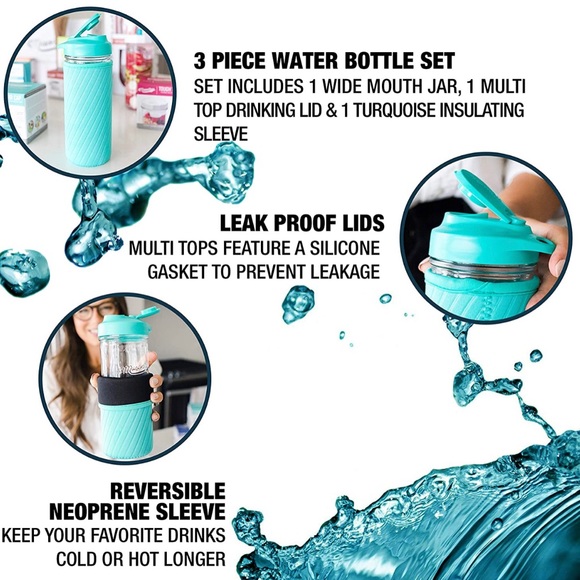 Masontops Mason Jar Hydration Kit - Picture 6 of 9